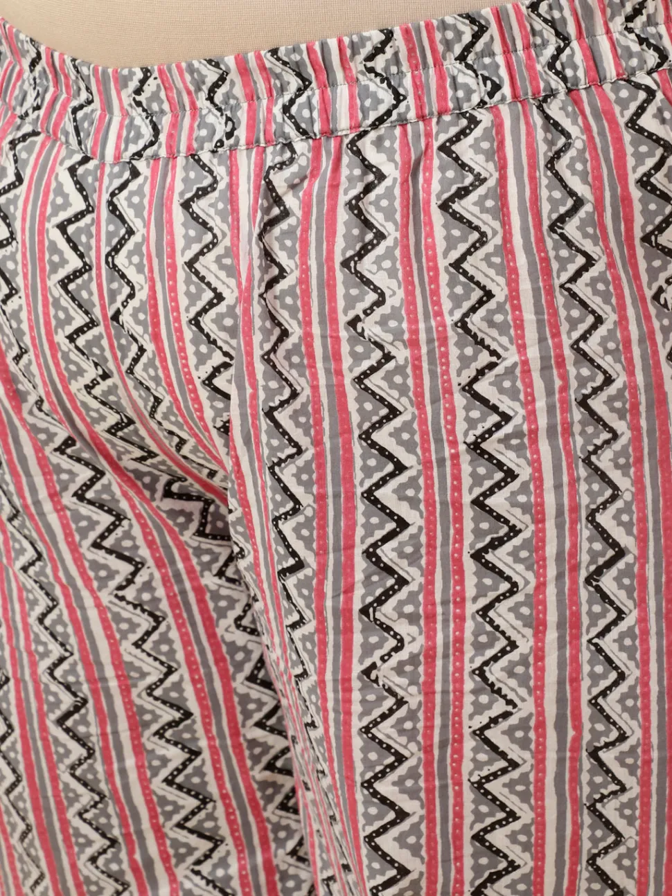Jaipur Kurti Plus Size Ethnic Printed Kurta With Printed Afghani Salwar